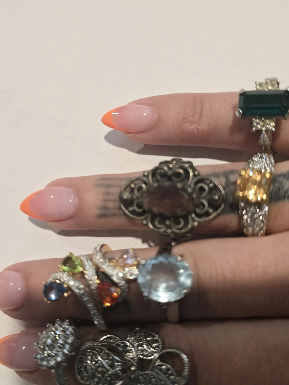 Vintage Ring Lot- Women Jewelry - Picture 7 of 8